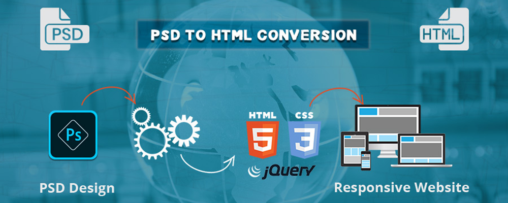 PSD To HTML Conversion In Lebanon